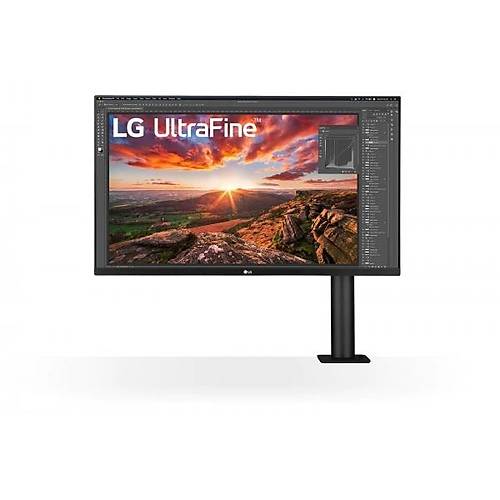 Lg 32UN880P-B 31.5 inch 3840x2160 5ms 60Hz 4K Multimedia HDMI DP FreeSync Pivot Monitr