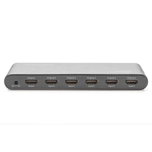 Digitus DS-45317 5x1 Port HDMI 4K 2K UHD Full HD HDMI G�r�nt� �oklay�c� Switch