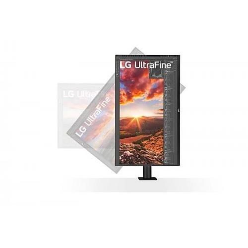 Lg 32UN880P-B 31.5 inch 3840x2160 5ms 60Hz 4K Multimedia HDMI DP FreeSync Pivot Monitr