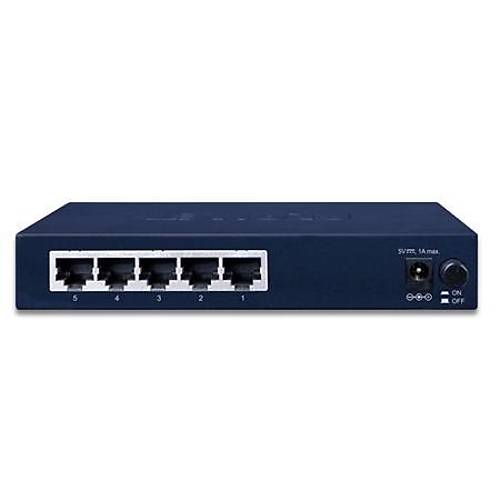 Planet PL-FSD-503 5 Port 10/100Mbps Metal Kasa Masast Ethernet Switch