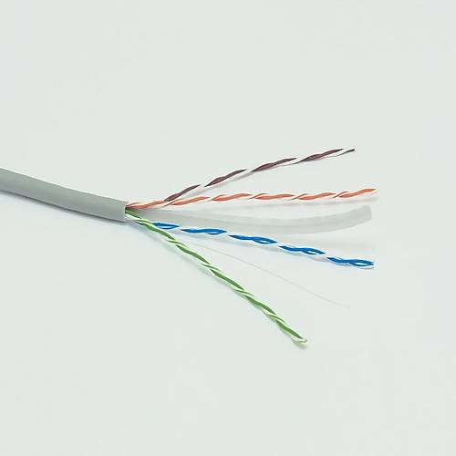 Frisby FNW-CAT628 305 Mt UTP CAT6 AWG24 Saf Bakr Gri Data Kablo