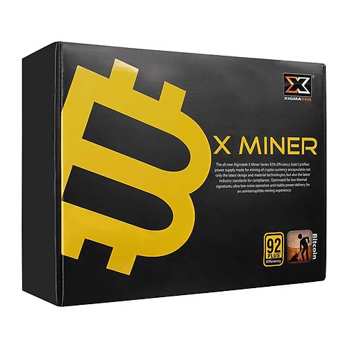 Xigmatek EN9757 BT-1800W 1800W 12cm Fanl Miner Bitcoin Power Suplly