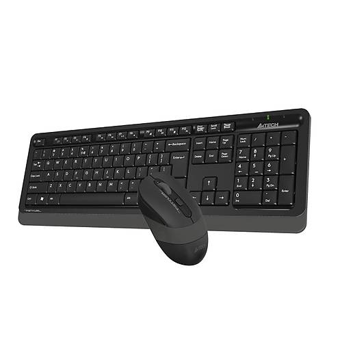 A4 Tech FG1010 Q TR Multimedia Kablosuz Gri Klavye Mouse Seti