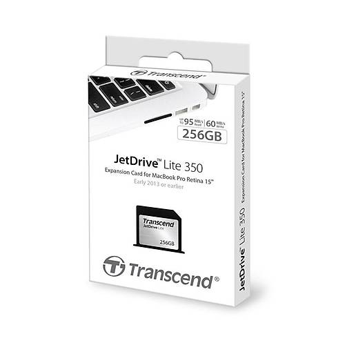 Transcend TS256GJDL350 256 GB Jetdr�ve L�te 350 95/55Mb/s Geni�leme Kart�