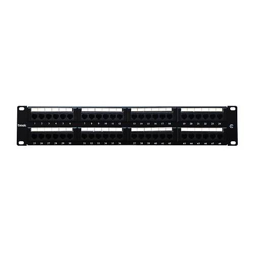 Beek BN-PP-648U 48 Port CAT6 2U LSA Alt�n Kontak Patch Panel