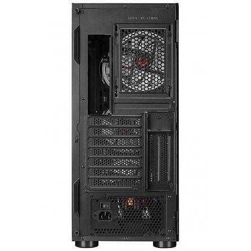 Rampage PROLIX Mesh 850W 80Plus 4x12cm ARGB Fan Kontrolc� Manyetik Temperli Caml� Gaming Oyuncu Kasas�