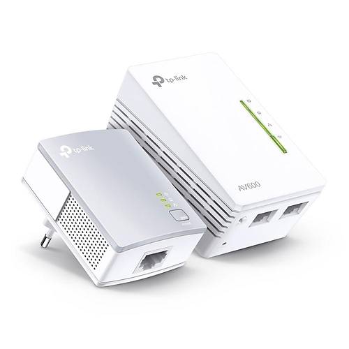 Tp-Link TL-WPA4220 Kt 2 Port 10/100Mbps 300Mbps AV600 WiFi Powerline