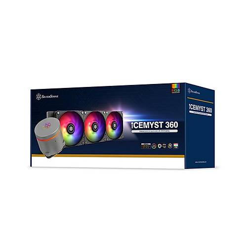 SilverStone SST-IM240-ARGB IceMyst 3x12cm ARGB Fanl� AMD-INTEL S�v� So�utmal� ��lemci So�utucusu