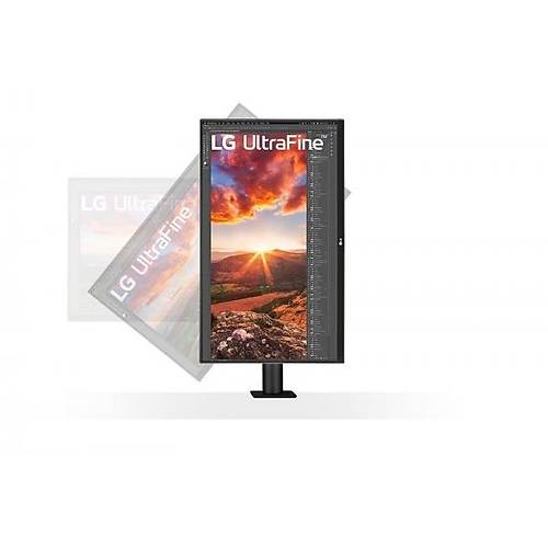Lg 27UN880P-B 27 inch 3840x2160 5ms 60HZ MM HDMI DP Type C IPS Pivot Monit�r
