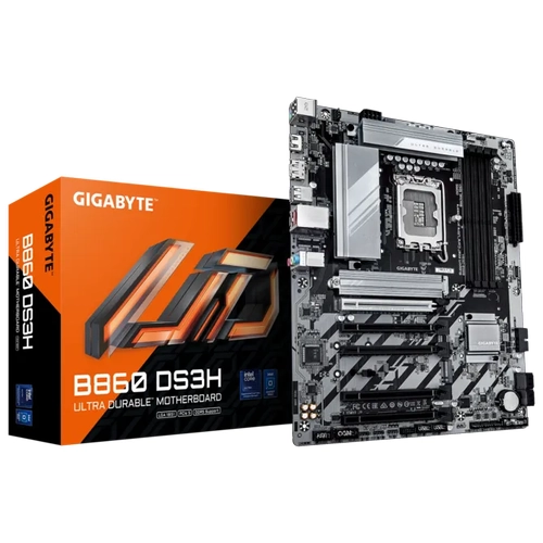 Gigabyte B860 DS3H DDR5 Sc-1871 DDR5 6066Mhz M2 2.5Gbit LAN ATX INTEL Anakart