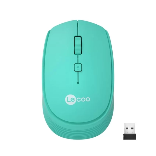 Lenovo LECOO WS202 1200 Dpi 4 Tulu Kablosuz Optik Turkuaz Mouse