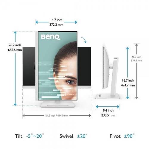 Benq GW2790 27 inch 1920x1080 5ms 100Hz Multimedia HDMI DP Eye Care Monit�r