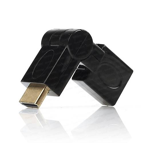 Dark DK-HD-AMXF270 HDMI to HDMI Erkek-Di�i 270 Derece Dirsek D�n��t�r�c� Adapt�r