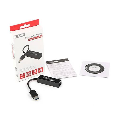 Dark DK-NT-U3GLAN USB 3.0 to RJ45 Gigabit Ethernet USB Etnernet A�  Adapt�r�