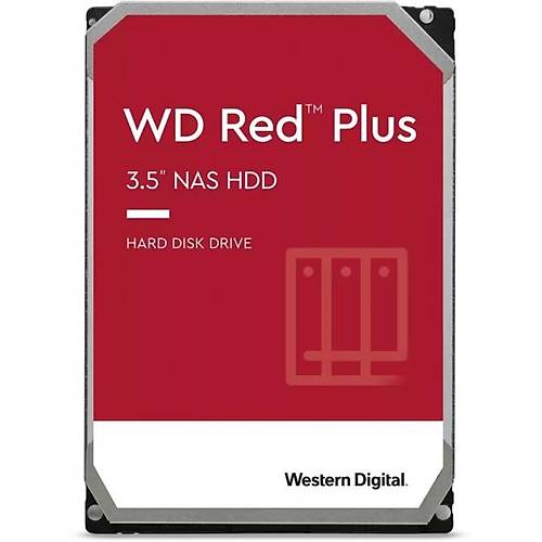 Western Digital WD80EFPX 8 TB 7200Rpm 256MB SATA 3.5 inch Red Plus NAS Harddisk