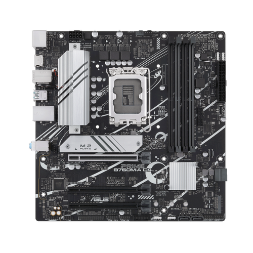 Asus PRIME B760M-A D4 Lga-1700 B760 DDR4 5333Mhz 2xM2 2.5Gbit AURA RGB mATX INTEL Anakart