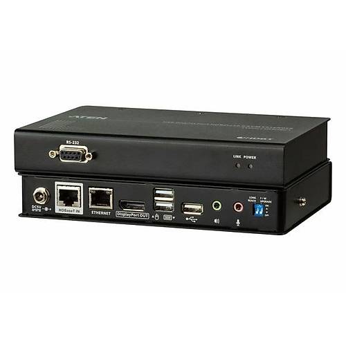 Aten CE920 100 Mt DISPLAY PORT to CAT USB 4K HDBaeT 2.0 DISPLAY PORT Mesafe Uzatma Cihaz�