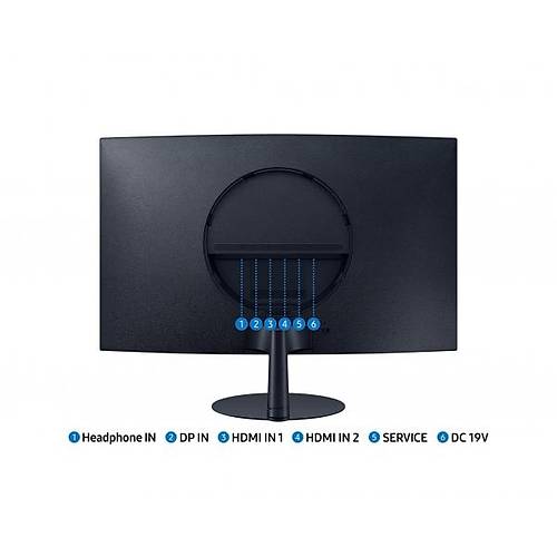 Samsung LS27C390EAUXUF 27 inch 1920x1080 4ms 75Hz Multimedia HDMI DP Kavisli Monit�r
