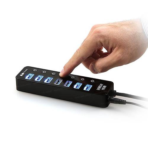 Dark DK-AC-USB371 Connect Master USB 3.0 to 7 Port USB 3.0 1 Port H�zl� �arj 5V Adapt�rl� USB 3.0 �oklay�c�