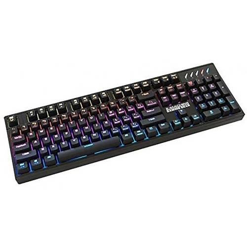 Zalman ZM-K900M USB Q TR Dinamik Mekanik RGB Kablolu Siyah Klavye