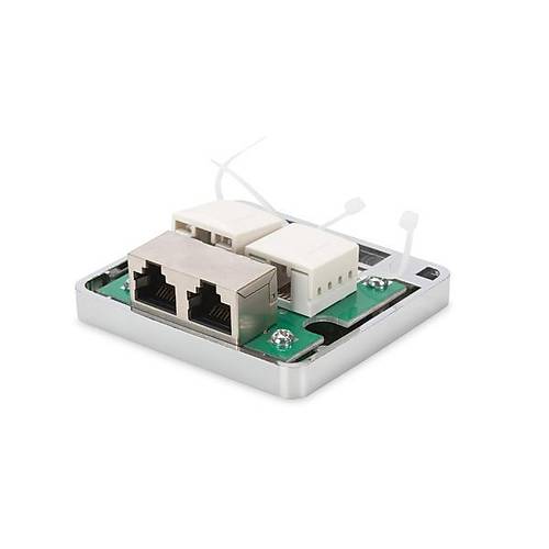 Digitus DN-93711 Cat6 2 li Sva st Zrhl Kutu Keystone Modl Dahil