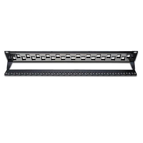 Digitus DN-91412 24 Port CAT 6A 1U Bo� Z�kzakl� Siyah Patch Panel