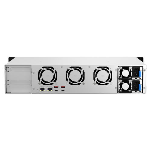 Qnap TS-873AEU-RP-4GB Ryzen V1500B 4GB DDR4 8x3.5inch SATA 2xM.2 2x2.5Gbit LAN A� Depolama Nas