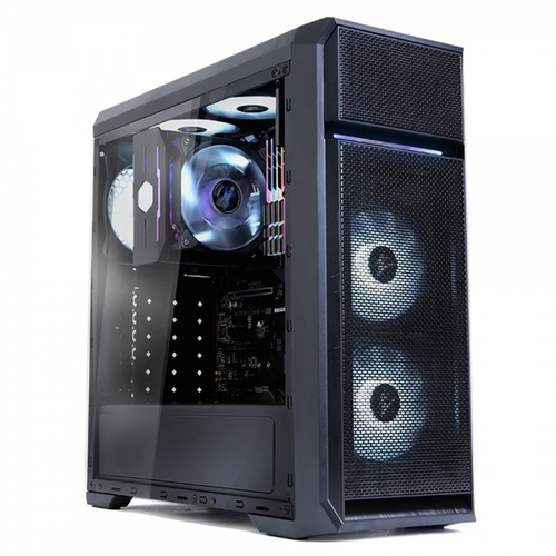 Zalman N5OF 3x12cm 600W Beyaz Ledli Mid Tower Bilgisayar Kasas