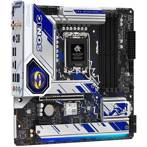 Asrock 90-MXBKM0-A0UAYZ B760M PG SONIC WIFI-6E Sc-1700 B760 DDR5 7400Mhz M.2 Wi-fi6E mATX INTEL Anakart