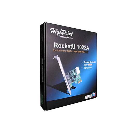 Highpoint RU1022A Usb 3.0 Pc X 2.0 X 1 Kontrol Kart