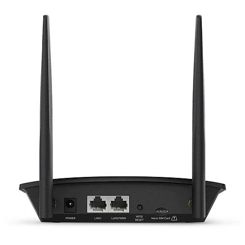 Tp-Link TL-MR100 300Mbps 2.4GHz 1 Port Lan 1 Port SIM Card 2 Antenli 4G LTE Router