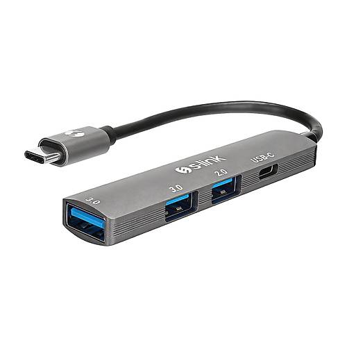 S-Link SW-USBC023 USB Type C to 2x USB 2.0 1xUSB 3.0 1xUSB Typec Metal USB �oklay�c�