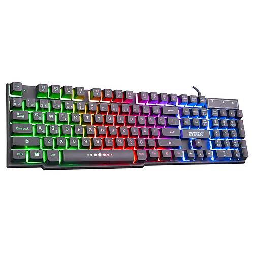 Everest KB-X88 USB Q TR Gkkua Aydnlatmal Oyuncu Klavyesi