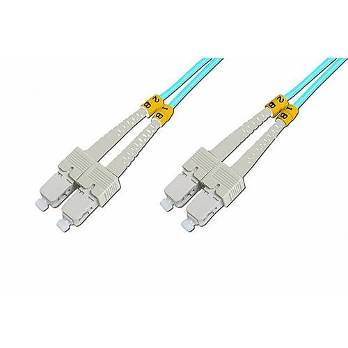 Beek BC-FO-5SCSC-01/3 1 Mt SC-SC 50/125 OM3 Multimode Duplex Patch Cord Kablo
