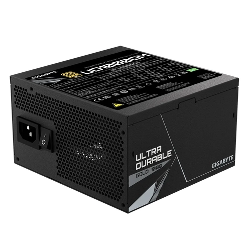 Gigabyte GP-UD1000GM 1000W 80 Plus Gold 12cm Fan PCIE 5.0 Tam Mod�ler ATX Power Supplly