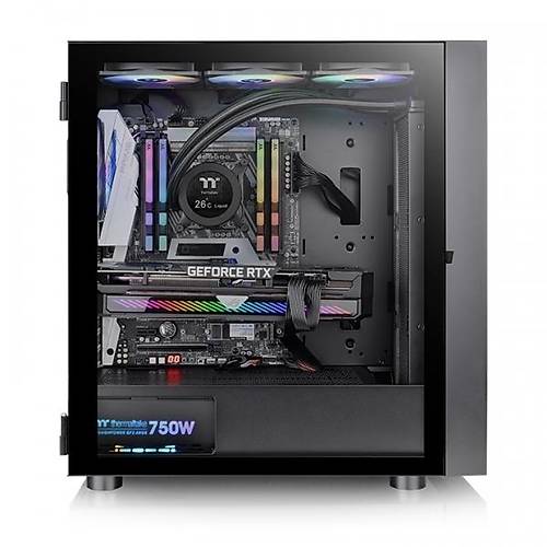 Thermaltate CA-3T9-75M1WE-00 750W 80 PLUS H570 4x12cm RGB Fanl� Mid Tower Oyuncu Kasas�