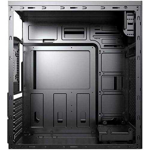 PowerBoost VK-G3621C PSU YOK 3x12cm RGB Fanl� Mid Tower Siyah Oyuncu Kasas�