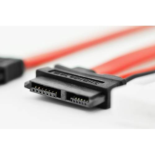 Ednet ED-84143 0,5 Mt SATA 13 Pin to SATA 7 Pin L Tipi 4 Pin G Erkek-Erkek SATA Kablosu