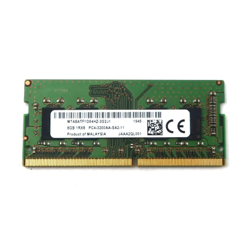 Micron MTA8ATF1G64HZ-3G2J1 8 GB DDR4 3200Mhz CL22 Notebook Bellek