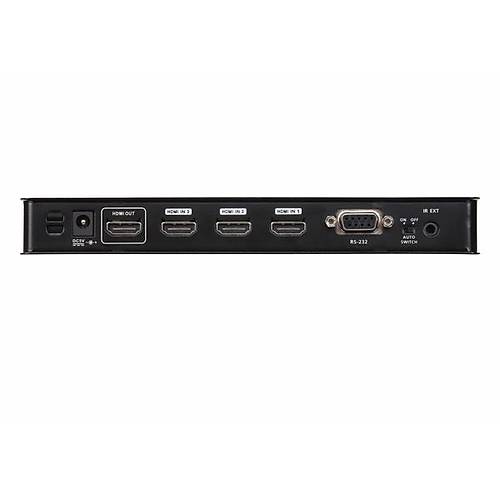 Aten VS481C 3 Mt 4 Giri� 1 ��k�� HDMI 3D 4096x2160 4K Uzaktan Kumadndal� HDMI Switch �oklay�c�