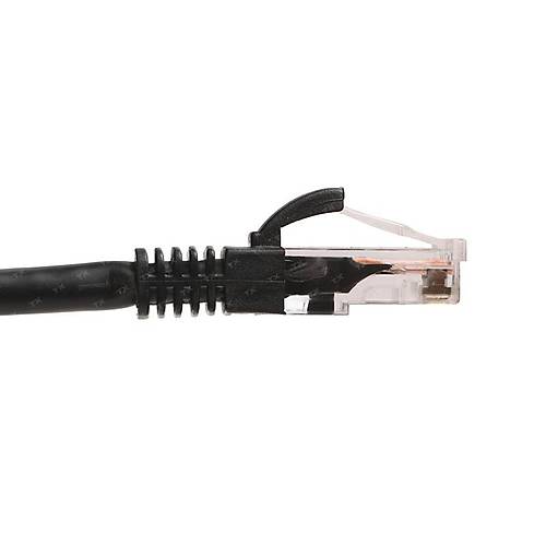 Tx TX-CB-NT5U100B 1 Mt CAT5E Cca Solid UTP Siyah Patch Cord Kablo