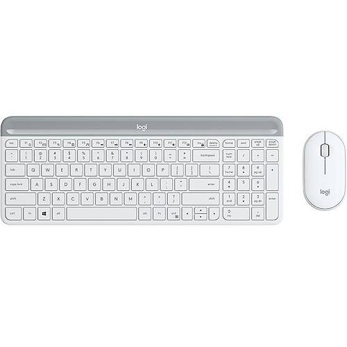 Logitech 920-009436 MK470 Q TR 1000Dpi 3 Tu�lu Kablosuz Beyaz Klavye Mouse Set