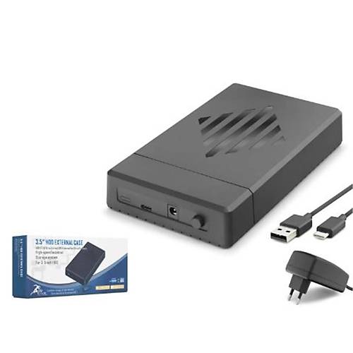 Hadron HDX1795 USB Type C to SATA 3.5 inch HDD Adapt�rl� Harici Harddisk Kutusu