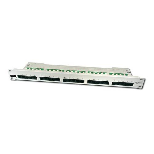 Digitus DN-91325-1 25 Port 1U CAT3 Zrhsz Isdn Siyah Patch Panel