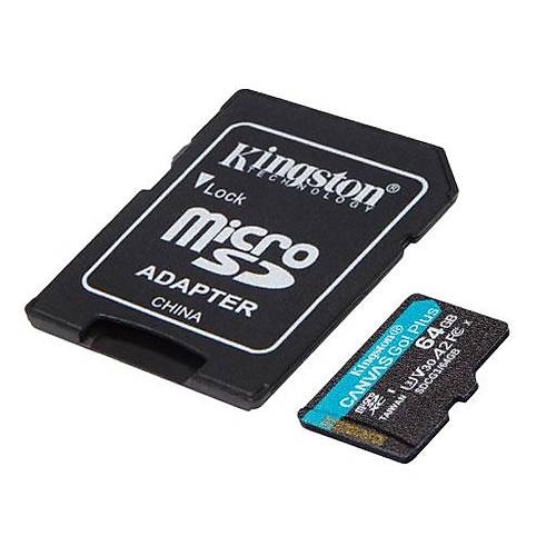 Kingston SDCG3/64GB 64 GB 170/70MB/s SDXC Class 3 UHS-I Canvas Go microSD Kart
