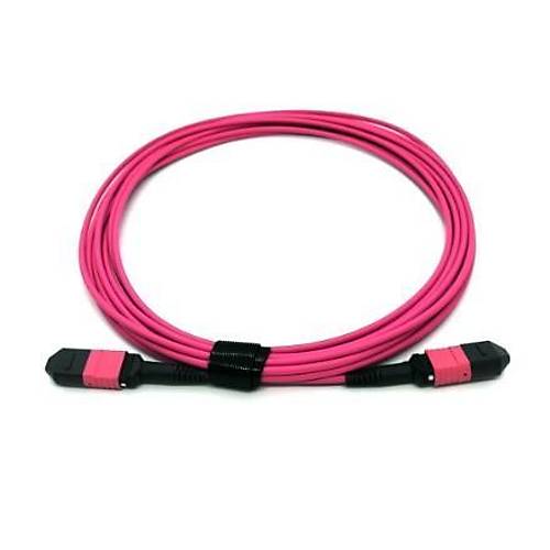 Beek BC-FO-5MPMPB-15/4-FF 15 Mt MPO to MPO 12 Core OM4 LSZH 3.0 Type B Fiber Kablo