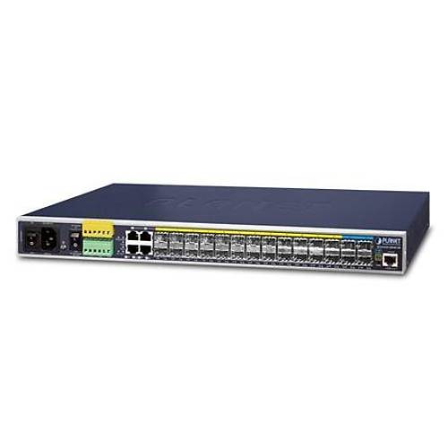Planet PL-IGS-6325-20S4C4X 10 Port 1G SFp 10 Port 2.5G SFP+ 4 Port 10G SFp+ L3 Endstriyel Ynetilebilir Switch