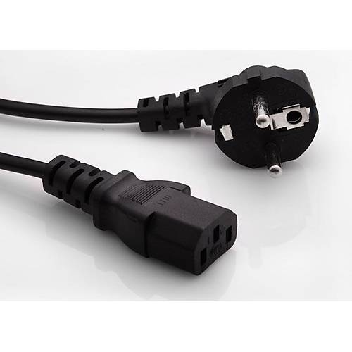S-Link SL-P755 5 Mt C13 3x0.75mm Siyah G Kablosu