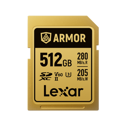 Lexar LSDAMGL512G-RNNNG 512 GB 280-210Mb/s C10 V60 U3 Armor Gosl SD Haf�za Kart�
