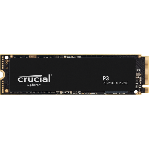 Crucial CT2000P3SSD8 2 TB P3 3500-3000Mb/s PCIe NVMe M.2 22x80 SSD Harddisk